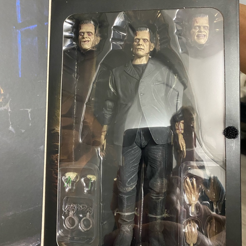 Black Frankenstein Action Figure Set